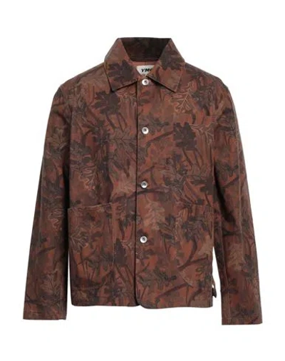 Ymc You Must Create Man Jacket Brown Size M Cotton