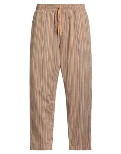 Ymc You Must Create Man Pants Camel Size M Cotton In Sand