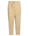 Ymc You Must Create Man Pants Camel Size Xl Organic Cotton, Elastane In Beige