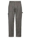Ymc You Must Create Man Pants Khaki Size 34 Wool, Polyester In Beige