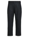Ymc You Must Create Man Pants Midnight Blue Size 34 Wool, Polyester, Elastane In Blue