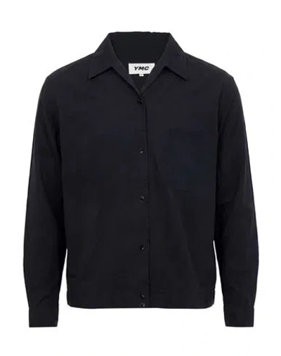 Ymc You Must Create Man Shirt Black Size Xs Polyamide