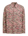 Ymc You Must Create Mitchum Cotton Shirt In Beige