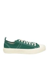Ymc You Must Create Man Sneakers Emerald Green Size 10 Textile Fibers In Green