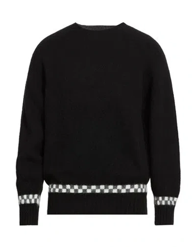 Ymc You Must Create Man Sweater Black Size L Lambswool