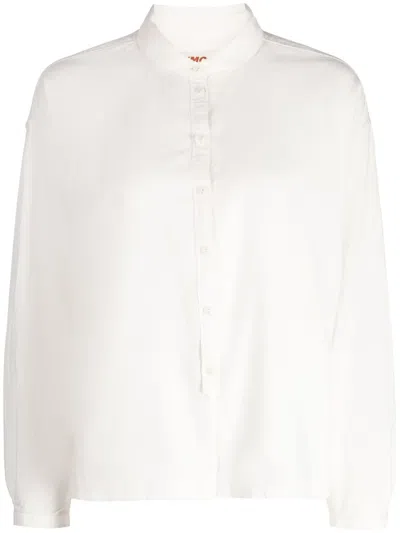 Ymc You Must Create Marianne Long-sleeve Shirt In White