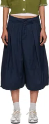 Ymc You Must Create Navy Salba Shorts
