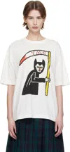 Ymc You Must Create Off-white Triple Vixen T-shirt In 10-off White