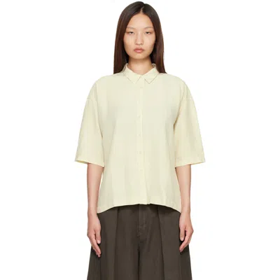 Ymc You Must Create Off-white Marianne Shirt In Neutral