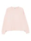 Ymc You Must Create Ymc Pam Ribbed Cotton Sweatshirt In Pink