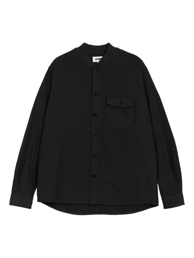 Ymc You Must Create Patch-pocket Shirt In Black