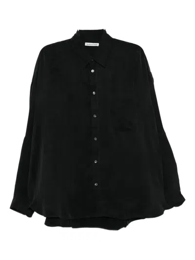 Ymc You Must Create Pocket Anti Shirt In Black