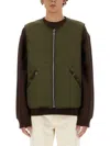Ymc You Must Create Ymc Reversible Vest In Green
