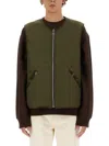 Ymc You Must Create Ymc Reversible Vest In Brown