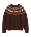 Ymc You Must Create Round-collar And Long-sleeved Sweater In Black