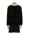 Ymc You Must Create Round-necked Sweater In Black