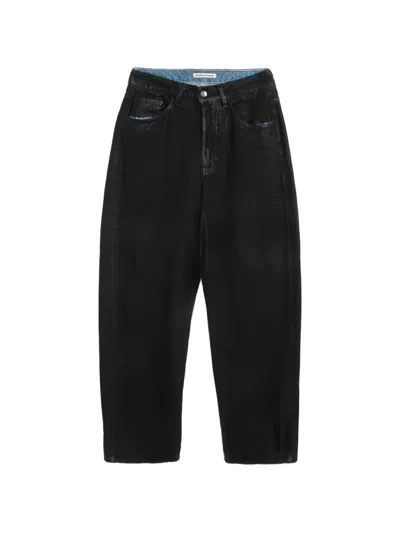 Ymc You Must Create Silver Jeans In Black