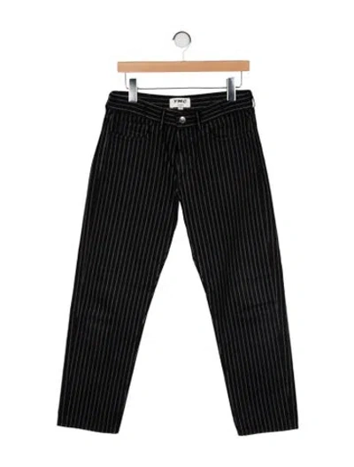 Pre-owned Ymc You Must Create Straight-leg Jeans In Black