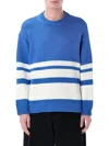 Ymc You Must Create Sweater Ymc Men Color Royal Blue In Blue
