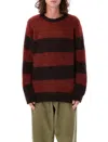 Ymc You Must Create Ymc Stripes Mohair Sweater