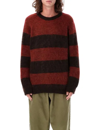 YMC YOU MUST CREATE YMC STRIPES MOHAIR SWEATER