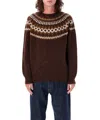 Ymc You Must Create Round-collar And Long-sleeved Sweater