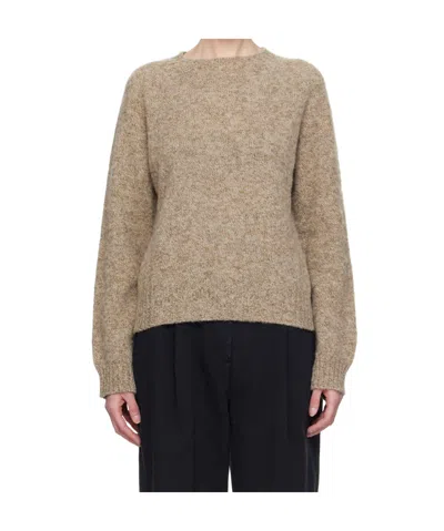 Ymc You Must Create Beige Jets Sweater In 20-natural
