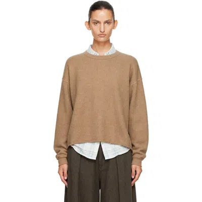 Ymc You Must Create Taupe Studio Sweatshirt In Brown