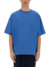 Ymc You Must Create Ymc "triple" T-shirt In Azure