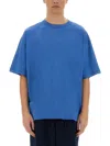 Ymc You Must Create Ymc "triple" T-shirt In Azure