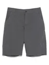Ymc You Must Create Twisted Seam Shorts In Grey