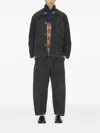 Ymc You Must Create Twisted-seam Trousers In Gray