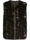Ymc You Must Create Utah Round-neck Waistcoat In Green