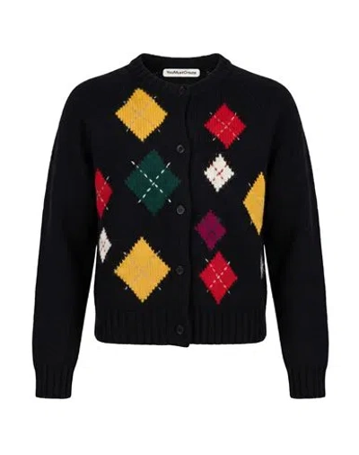 Ymc You Must Create Woman Cardigan Black Size Xs Wool, Polyamide