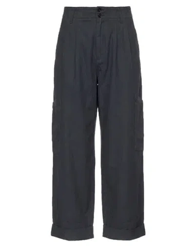 Ymc You Must Create Woman Pants Midnight Blue Size Xxs Cotton