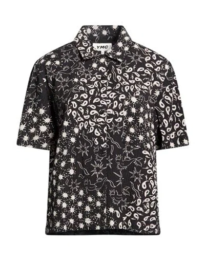 Ymc You Must Create Woman Shirt Black Size M Cotton
