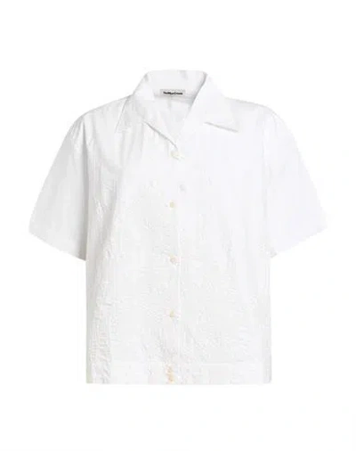 Ymc You Must Create Woman Shirt White Size Xs Cotton