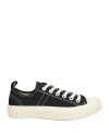 Ymc You Must Create Woman Sneakers Black Size 7 Textile Fibers