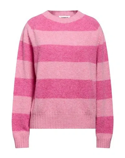 Ymc You Must Create Woman Sweater Pink Size Xs Lambswool