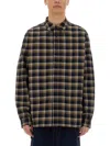 Ymc You Must Create Bb Checked Button-up Shirt In Multicolour