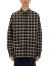 Ymc You Must Create Bb Checked Button-up Shirt In Multicolour