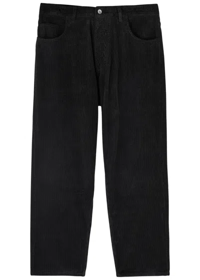 Ymc You Must Create Ymc Bez Straight-leg Corduroy Trousers In Black