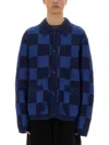 Ymc You Must Create Ymc Mens Baker Checkerboard Cardigan