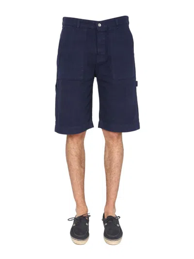 YMC YOU MUST CREATE YMC COTTON CANVAS BERMUDA