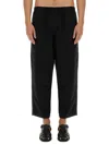 Ymc You Must Create Ymc Linen Blend Pants In Black
