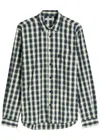 Ymc You Must Create Ymc Curtis Checked Cotton Shirt In Green