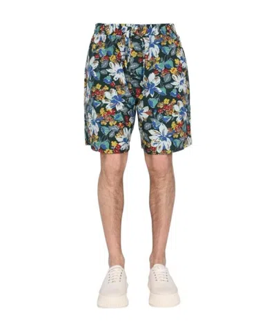 YMC YOU MUST CREATE YMC FLORAL PRINT SHORTS