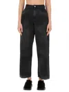 Ymc You Must Create Ymc Jeans Metallic Accent In Black