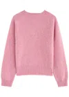 Ymc You Must Create Ymc Jets Wool Jumper In Pink