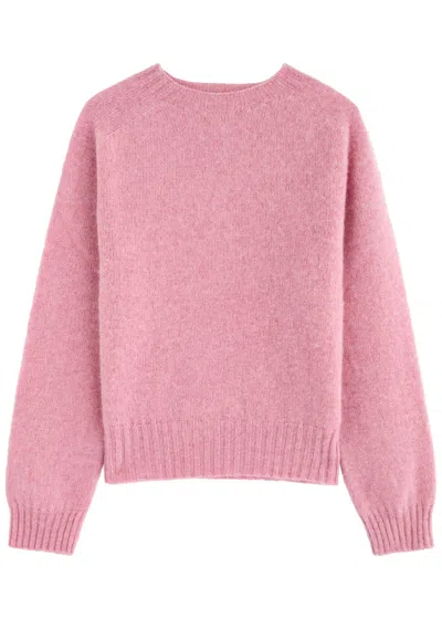 Ymc You Must Create Ymc Jets Wool Jumper In Pink